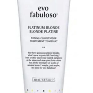 Platinum blonde toning conditioner